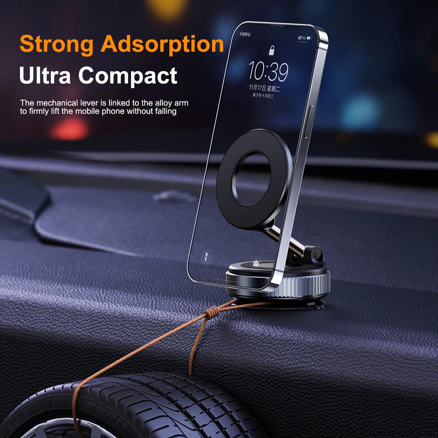 The AmplifyGears™ Strong Magnetic Phone Holder