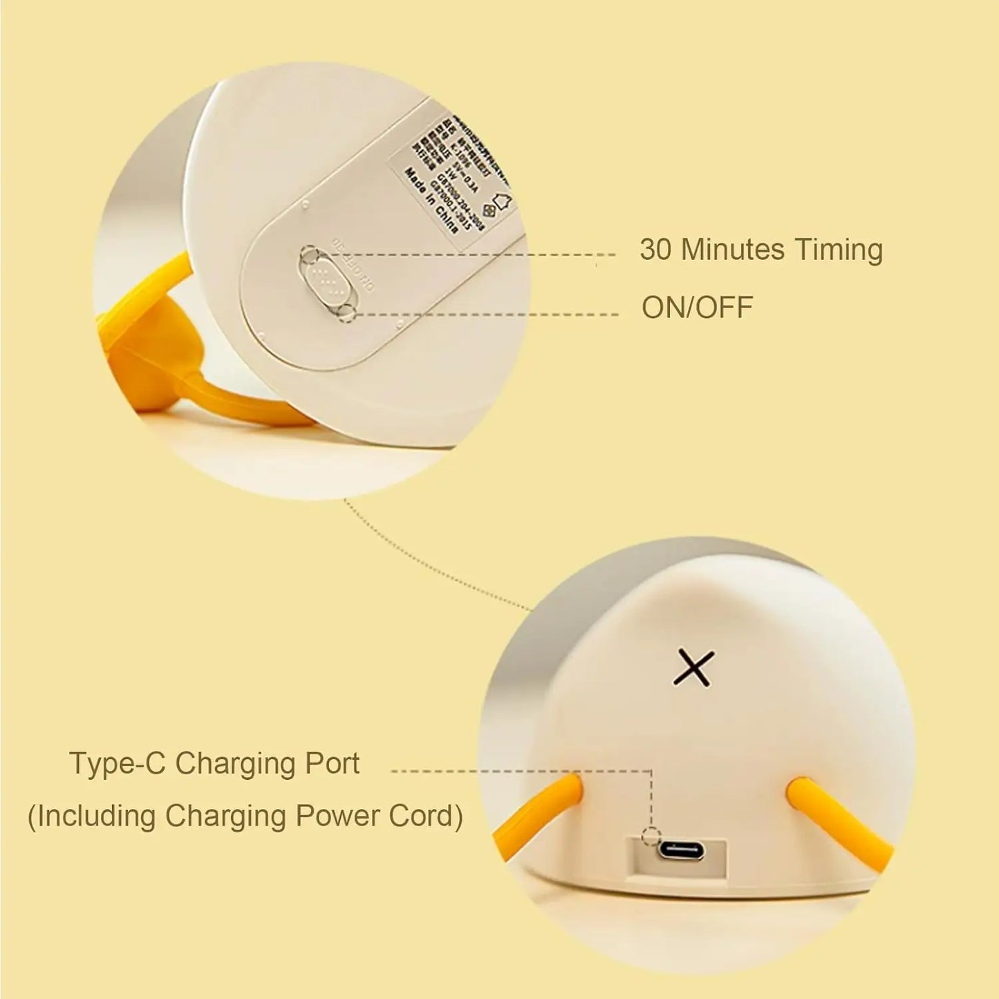 AmplifyGears™ Cute Duck LED Lamp