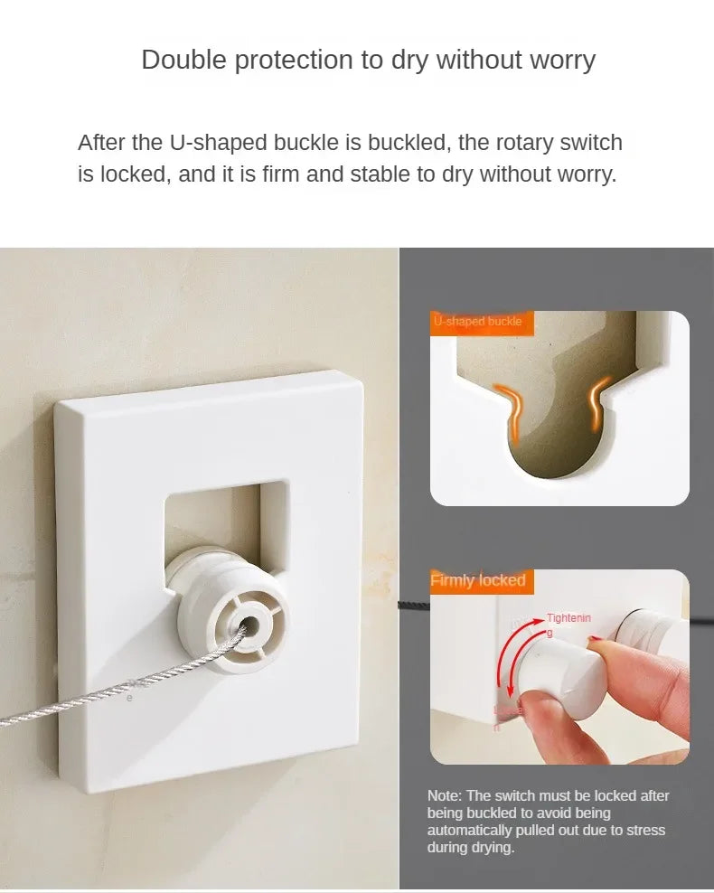 The AmplifyGears™ Retractable Clothesline