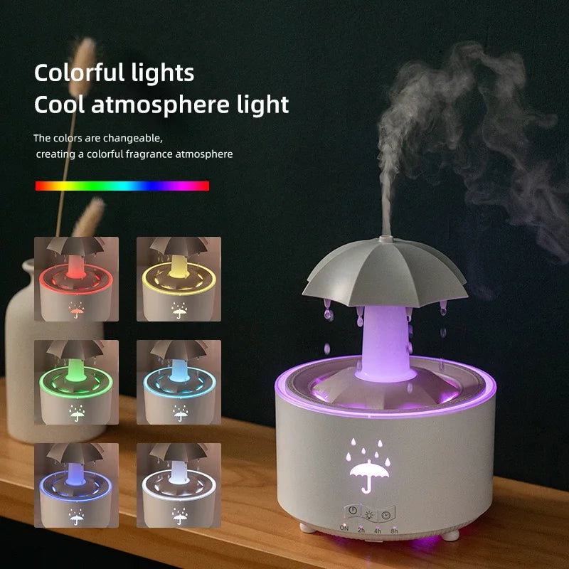 AmplifyGears™ Umbrella Diffuser with Rain Effect
