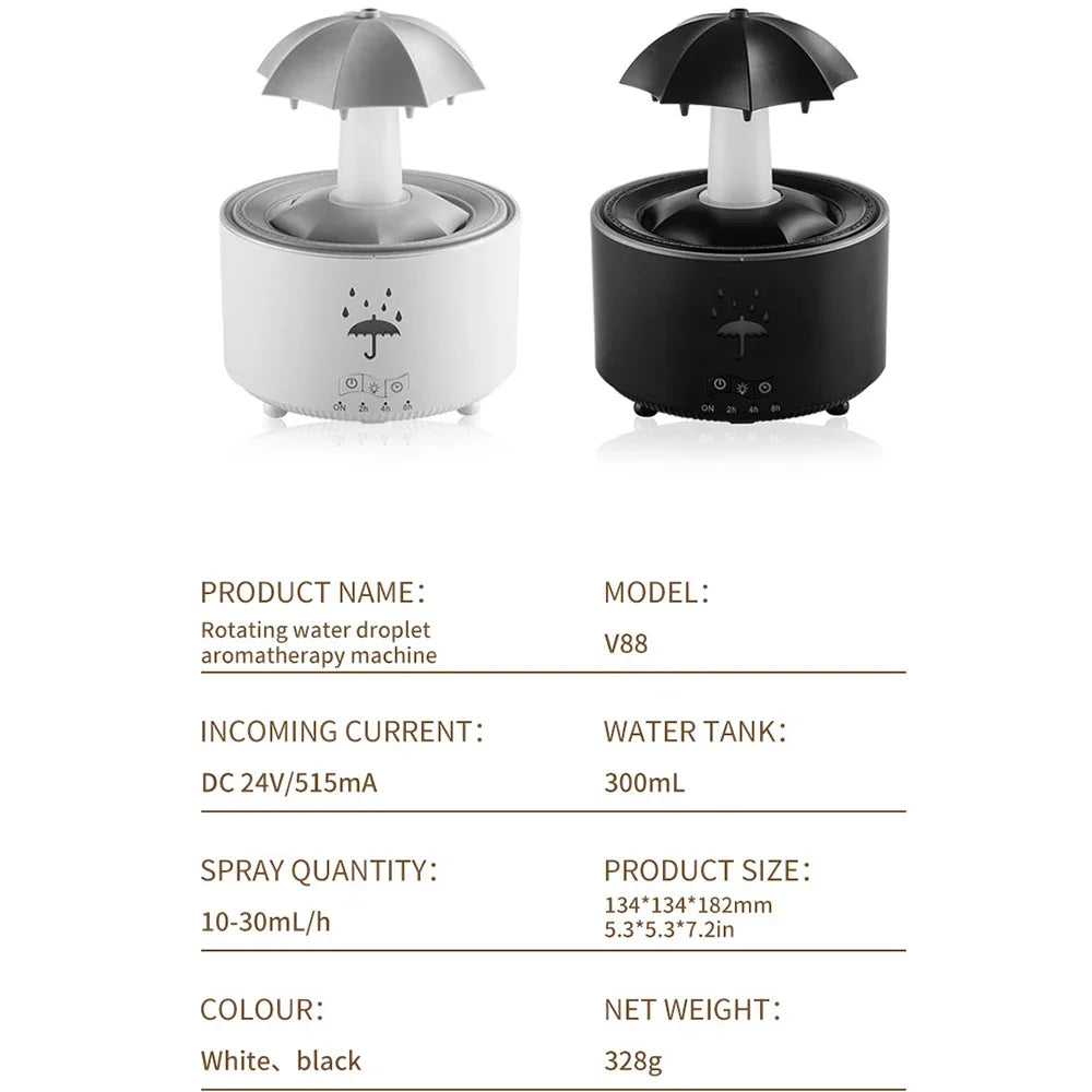 AmplifyGears™ Umbrella Diffuser with Rain Effect