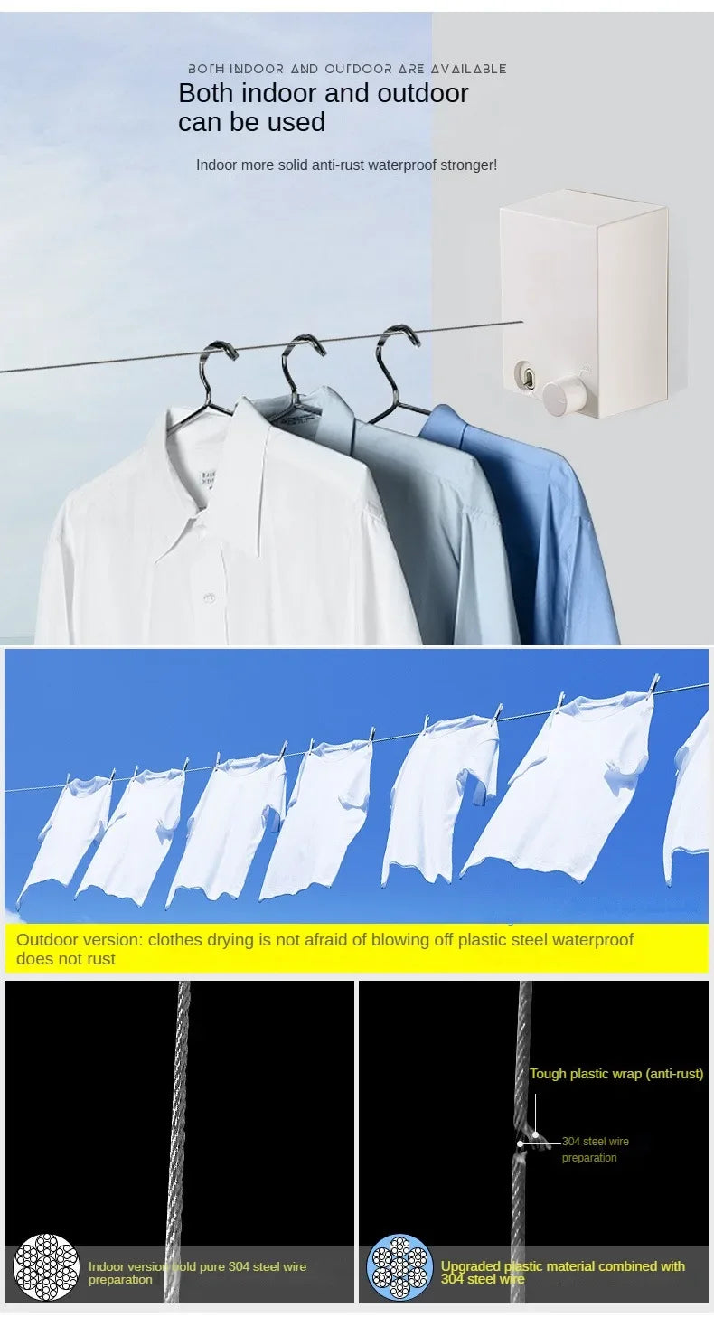 The AmplifyGears™ Retractable Clothesline
