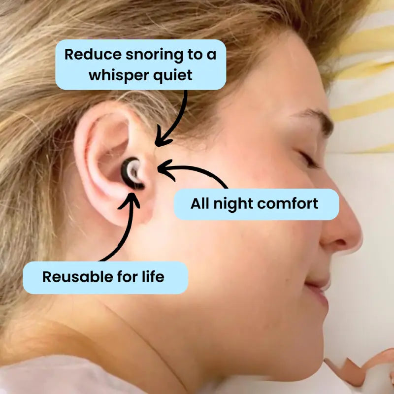 AmplifyGears™ Anti-Snoring Earplugs