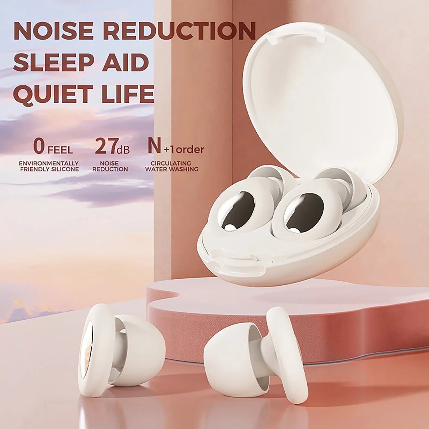 AmplifyGears™ Anti-Snoring Earplugs